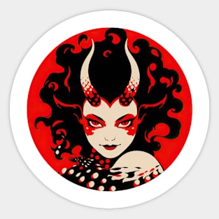 Secret society of the she Devils 4 Sticker